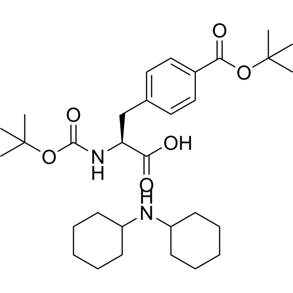 Dicyclohexylamine (S)-2-((tert-Butoxycarbonyl)amino)-3-(4-(tert-Butoxycarbonyl)phenyl)propanoate|CS-1635518