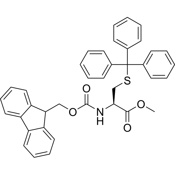 Methyl N-(((9H-fluoren-9-yl)methoxy)carbonyl)-S-trityl-l-cysteinate|CS-1635544