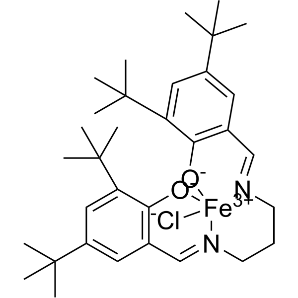 (SP-5-13)-Chloro[[2,2'-[1,3-propanediylbis[(nitrilo-κN)methylidyne]]bis[4,6-bis(1,1-dimethylethyl)phenolato-κO]](2-)]iron|CS-1635606