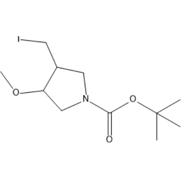 tert-Butyl 3-(iodomethyl)-4-methoxypyrrolidine-1-carboxylate|CS-1635631