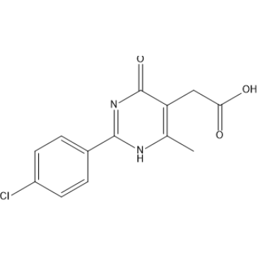 2-(2-(4-Chlorophenyl)-6-methyl-4-oxo-1,4-dihydropyrimidin-5-yl)acetic acid|CS-1635635