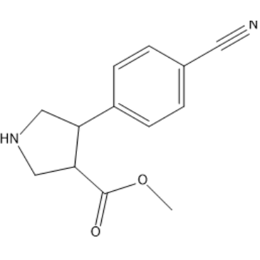 Methyl 4-(4-cyanophenyl)pyrrolidine-3-carboxylate|CS-1635637