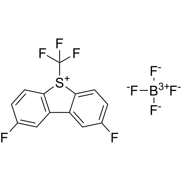 2,8-Difluoro-5-(trifluoromethyl)-5H-dibenzo[b,d]thiophen-5-ium tetrafluoroborate|CS-1635641