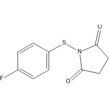 1-((4-Fluorophenyl)thio)pyrrolidine-2,5-dione|CS-1635652