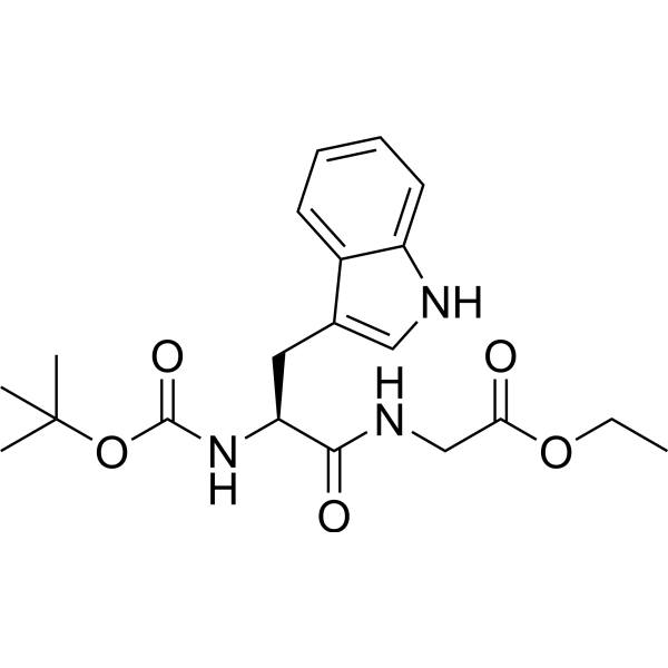 Ethyl (tert-Butoxycarbonyl)-l-tryptophylglycinate|CS-1635658