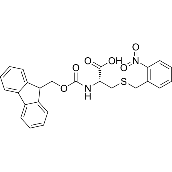 N-(((9H-Fluoren-9-yl)methoxy)carbonyl)-S-(2-nitrobenzyl)-l-cysteine|CS-1635665