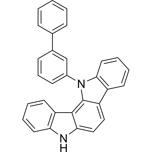 12-([1,1'-Biphenyl]-3-yl)-5,12-dihydroindolo[3,2-a]carbazole|CS-1635675