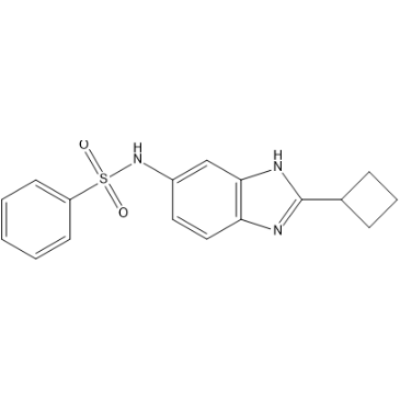 N-(2-Cyclobutyl-1H-benzo[d]imidazol-6-yl)benzenesulfonamide|CS-1635691