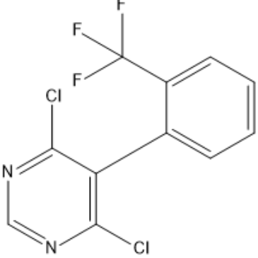 4,6-Dichloro-5-(2-(trifluoromethyl)phenyl)pyrimidine|CS-1635692
