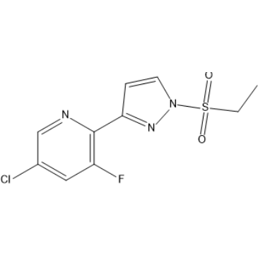 5-Chloro-2-(1-(ethylsulfonyl)-1H-pyrazol-3-yl)-3-fluoropyridine|CS-1635703