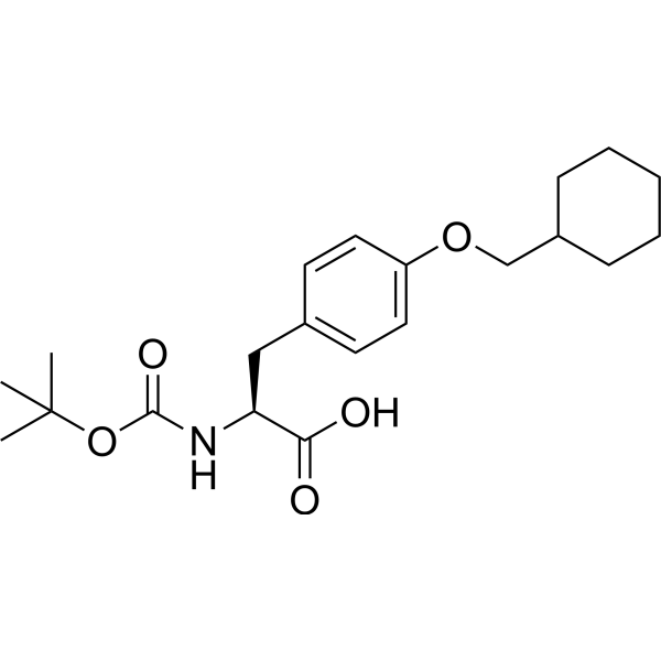 (S)-2-((tert-Butoxycarbonyl)amino)-3-(4-(cyclohexylmethoxy)phenyl)propanoic acid|CS-1635705