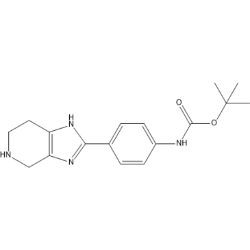 tert-Butyl (4-(4,5,6,7-tetrahydro-1H-imidazo[4,5-c]pyridin-2-yl)phenyl)carbamate|CS-1635712
