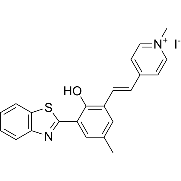 4-(3-(Benzo[d]thiazol-2-yl)-2-hydroxy-5-methylstyryl)-1-methylpyridin-1-ium iodide|CS-1635724