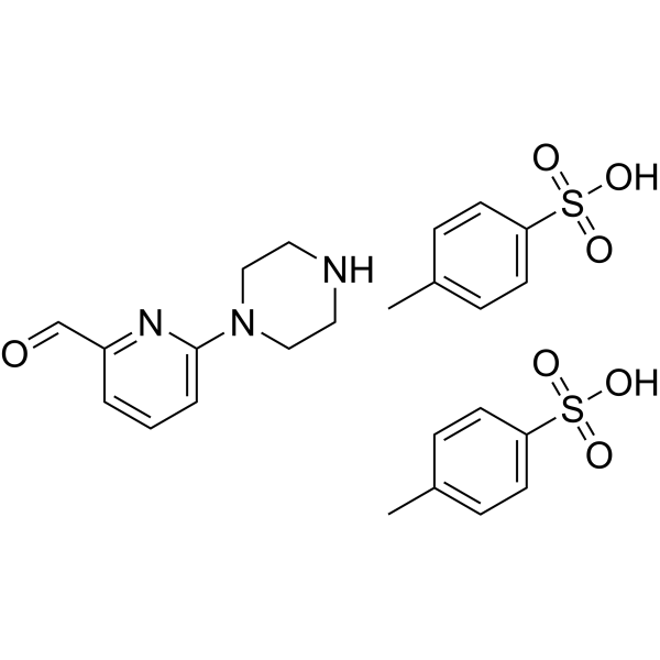 6-(Piperazin-1-yl)picolinaldehyde bis(4-methylbenzenesulfonate)|CS-1635730