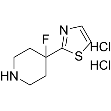 2-(4-Fluoropiperidin-4-yl)thiazole dihydrochloride|CS-1635738