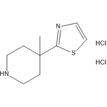 2-(4-Methylpiperidin-4-yl)thiazole dihydrochloride|CS-1635739