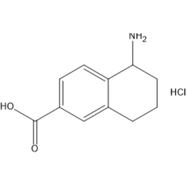 5-Amino-5,6,7,8-tetrahydronaphthalene-2-carboxylic acid hydrochloride|CS-1635741