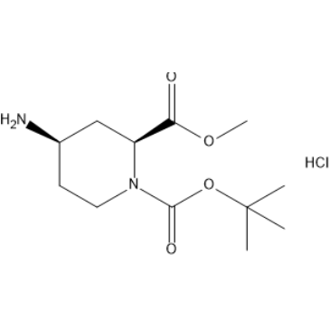1-(tert-Butyl) 2-methyl (2S,4R)-4-aminopiperidine-1,2-dicarboxylate hydrochloride|CS-1635742