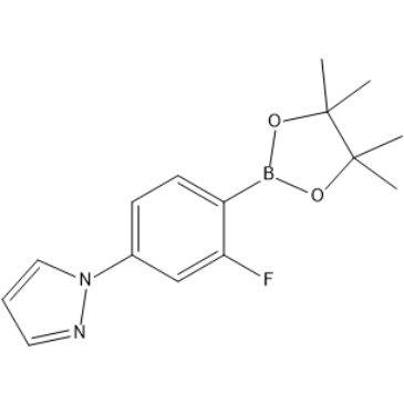 1-(3-Fluoro-4-(4,4,5,5-tetramethyl-1,3,2-dioxaborolan-2-yl)phenyl)-1H-pyrazole|CS-1635789