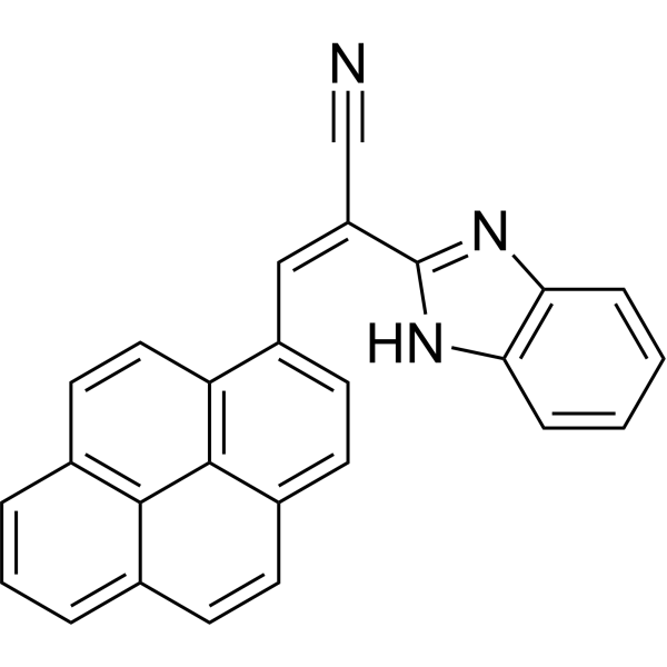 2-(1H-Benzo[d]imidazol-2-yl)-3-(pyren-1-yl)acrylonitrile|CS-1635809