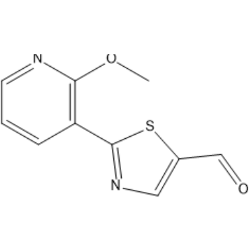 2-(2-Methoxypyridin-3-yl)thiazole-5-carbaldehyde|CS-1635816
