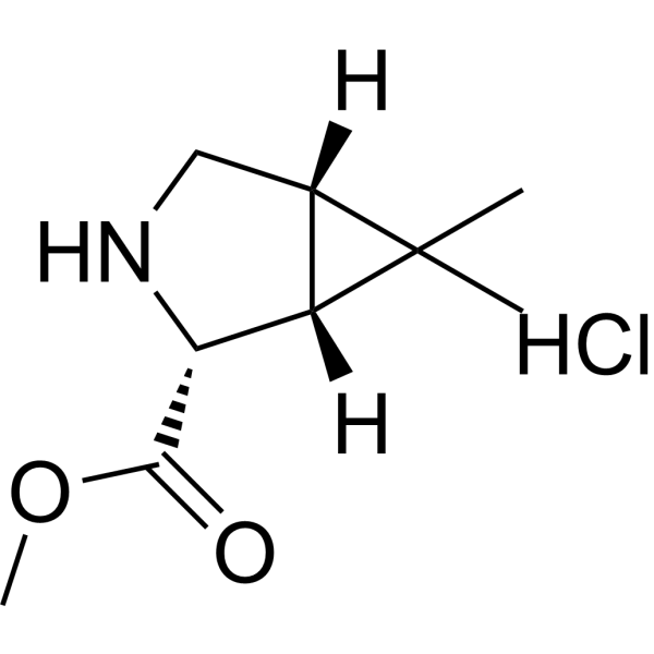 Methyl (1R,2R,5S)-6,6-dimethyl-3-azabicyclo[3.1.0]hexane-2-carboxylate hydrochloride|CS-1635833