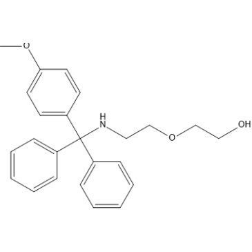 2-(2-(((4-Methoxyphenyl)diphenylmethyl)amino)ethoxy)ethan-1-ol|CS-1635870