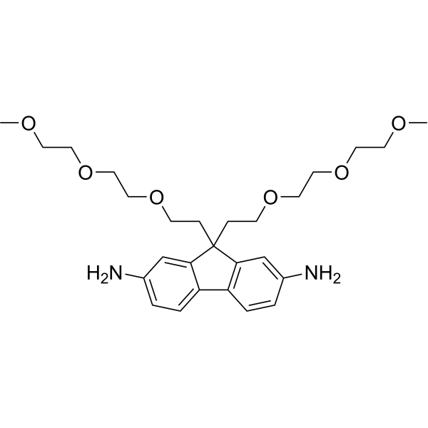 9,9-Bis(2-(2-(2-methoxyethoxy)ethoxy)ethyl)-9H-fluorene-2,7-diamine|CS-1635890