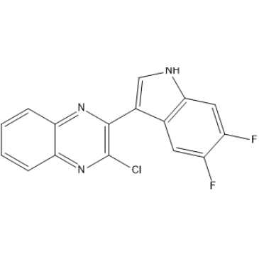 2-Chloro-3-(5,6-difluoro-1H-indol-3-yl)quinoxaline|CS-1635893