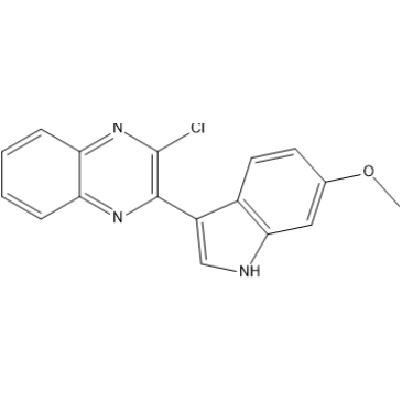 2-Chloro-3-(6-methoxy-1H-indol-3-yl)quinoxaline|CS-1635894