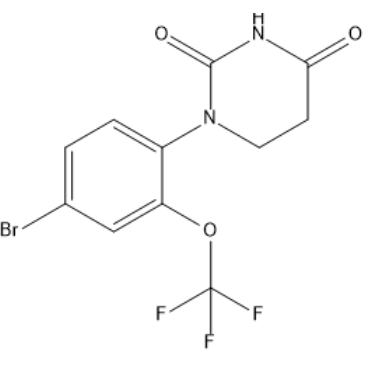 1-(4-Bromo-2-(trifluoromethoxy)phenyl)dihydropyrimidine-2,4(1H,3H)-dione|CS-1635910