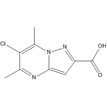 6-Chloro-5,7-dimethylpyrazolo[1,5-a]pyrimidine-2-carboxylic acid|CS-1635915