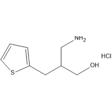3-Amino-2-(thiophen-2-ylmethyl)propan-1-ol hydrochloride|CS-1635936