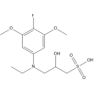 3-(Ethyl(4-fluoro-3,5-dimethoxyphenyl)amino)-2-hydroxypropane-1-sulfonic acid|CS-1635966