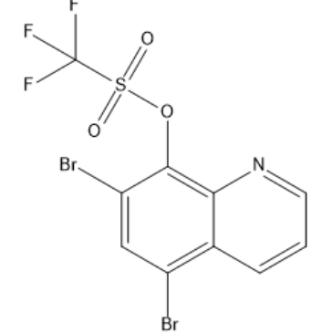 5,7-Dibromoquinolin-8-yl trifluoromethanesulfonate|CS-1635981