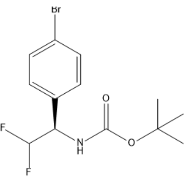 tert-Butyl (R)-(1-(4-bromophenyl)-2,2-difluoroethyl)carbamate|CS-1635986