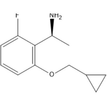 (S)-1-(2-(Cyclopropylmethoxy)-6-fluorophenyl)ethan-1-amine|CS-1636008