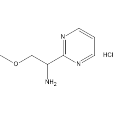 2-Methoxy-1-(pyrimidin-2-yl)ethan-1-amine hydrochloride|CS-1636019