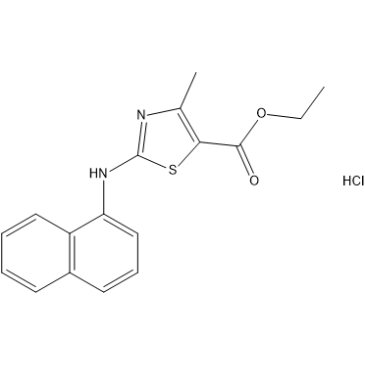 Ethyl 4-methyl-2-(naphthalen-1-ylamino)thiazole-5-carboxylate hydrochloride|CS-1636032
