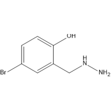 4-Bromo-2-(hydrazinylmethyl)phenol|CS-1636075
