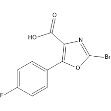 2-Bromo-5-(4-fluorophenyl)oxazole-4-carboxylic acid|CS-1636081