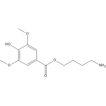 4-Aminobutyl 4-hydroxy-3,5-dimethoxybenzoate|CS-1636128