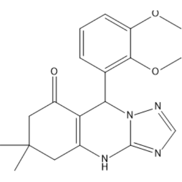 9-(2,3-Dimethoxyphenyl)-6,6-dimethyl-5,6,7,9-tetrahydro-[1,2,4]triazolo[5,1-b]quinazolin-8(4H)-one|CS-1636146