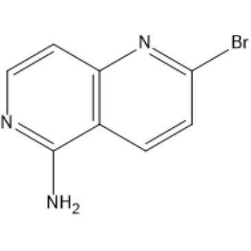 2-Bromo-1,6-naphthyridin-5-amine|CS-1636168