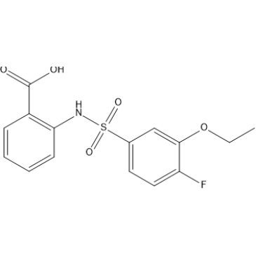 2-((3-Ethoxy-4-fluorophenyl)sulfonamido)benzoic acid|CS-1636180