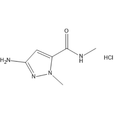 3-Amino-N,1-dimethyl-1H-pyrazole-5-carboxamide hydrochloride|CS-1636197