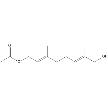 (2E,6E)-8-Hydroxy-3,7-dimethylocta-2,6-dien-1-yl acetate|CS-1636206