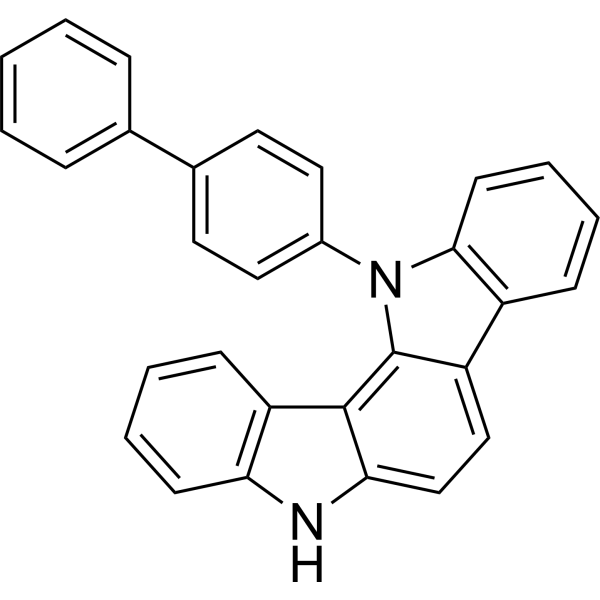 12-([1,1'-Biphenyl]-4-yl)-5,12-dihydroindolo[3,2-a]carbazole|CS-1636214