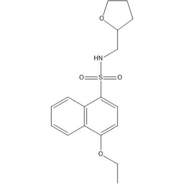 4-Ethoxy-N-((tetrahydrofuran-2-yl)methyl)naphthalene-1-sulfonamide|CS-1636236