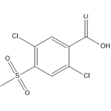 2,5-Dichloro-4-(methylsulfonyl)benzoic acid|CS-1636238